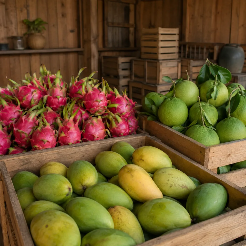 Vườn rau của Ông Văn Huy